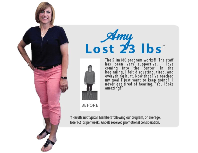 Amy Lost 23 lbs