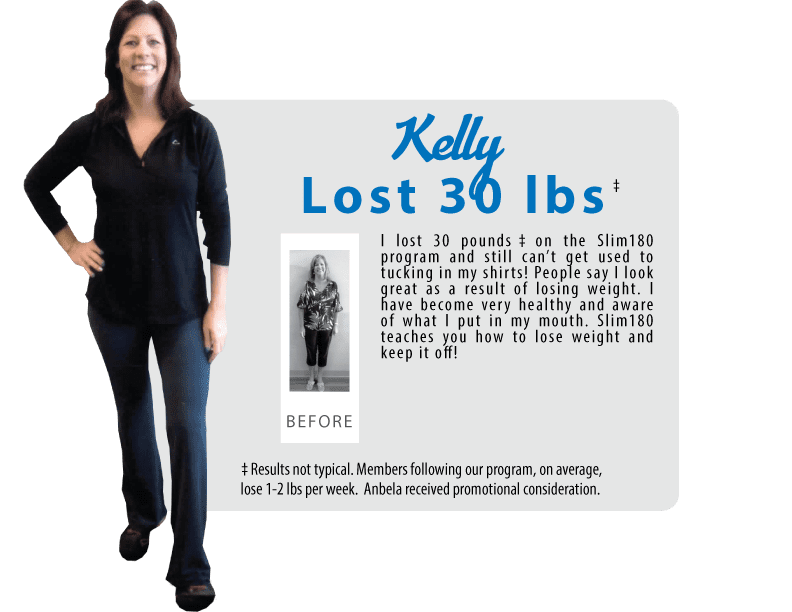 Kelly Lost 30lbs