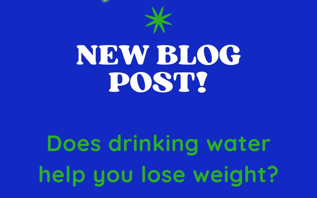 Does drinking water help you lose weight?