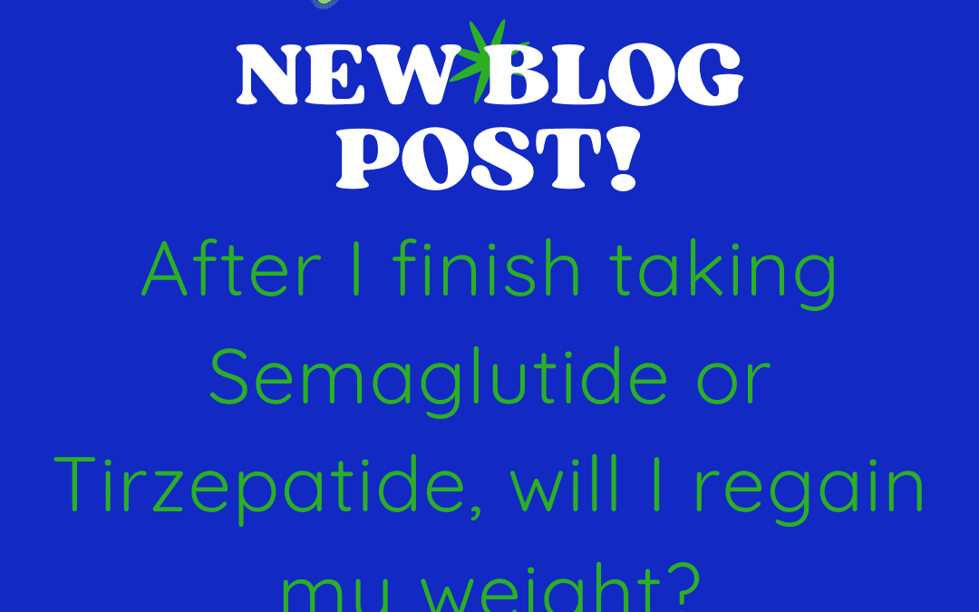 After I finish taking Semaglutide or Tirzepatide, will I regain my weight?